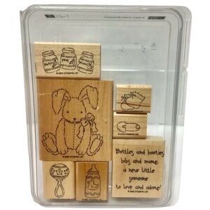 Stampin’ Up! “A New Little Someone” Rubber Stamp Set (2003)
